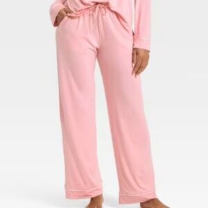 Auden Women's Cloud Knit Modal Pink Pajama pants‎